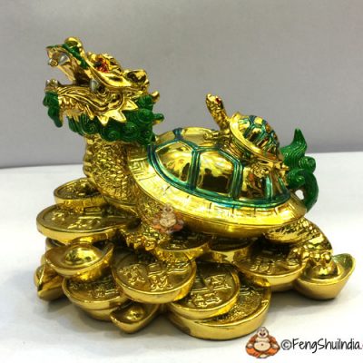 Dragon Tortoise with Turtle on Back