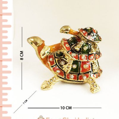 Bejeweled Turtle Family