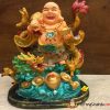 Laughing Buddha with Celestial Dragon