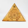 4 Sided Copper Metal Pyramid Yantra