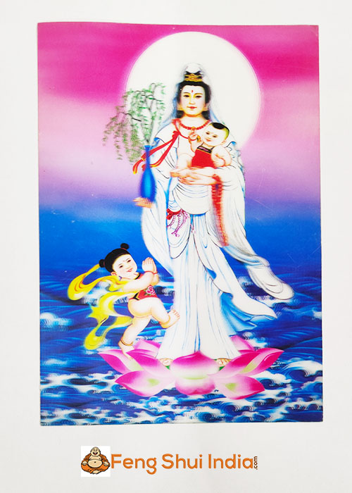 Mother Quan Yin 3D Card