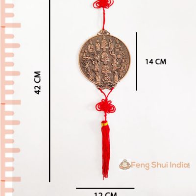 Health, Wealth And Harmony Coin Hanging
