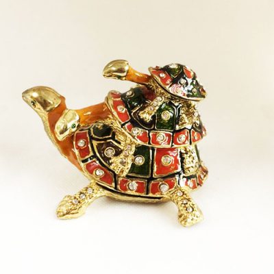 Bejeweled Turtle Family