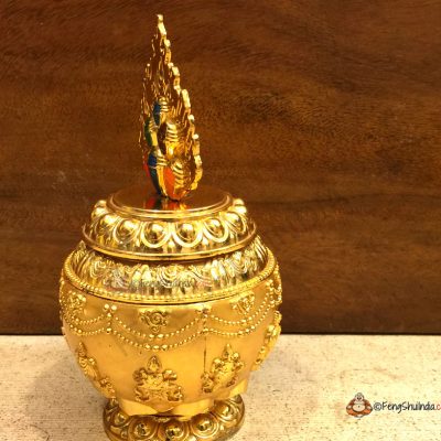 Eight Auspicious Symbols Feng Shui Wealth Vase