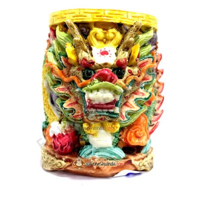 Feng Shui Dragon Pen Holder