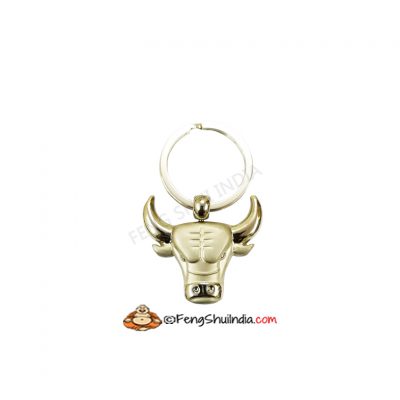 Feng Shui Bull Keychain