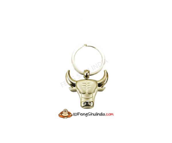 Feng Shui Bull Keychain