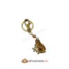 Lucky Charm Frog Evil Eye Keychain