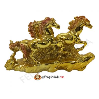 Three Running Horses Feng Shui