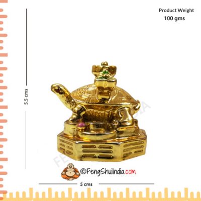 Golden Turtle With RU-YI